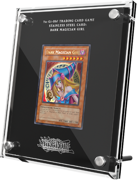 遊戯王 公式 ブラックマジシャンガール ステンレス 北米版 予約