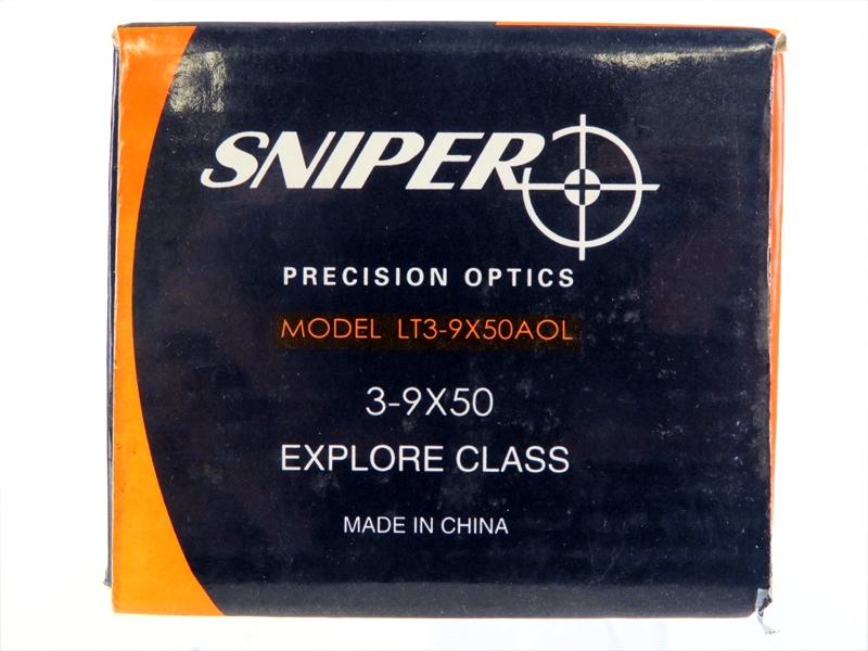 SNIPER ライフルスコープ LT3-9×50AOL｜トイガン、ドットサイト