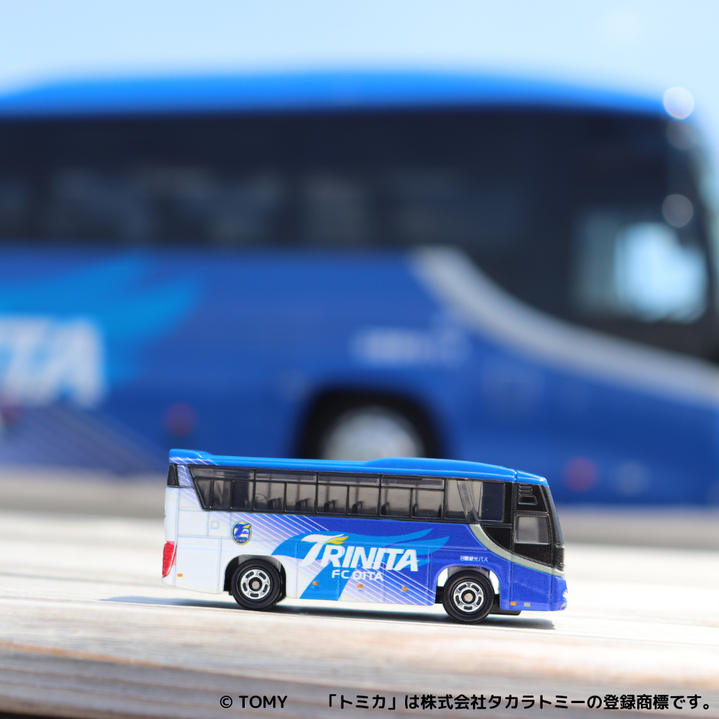 10/25情報更新【グッズ】トミカ大分トリニータチームバス販売の