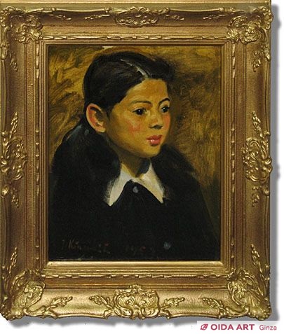 木下孝則 少女 | 絵画など美術品の販売と買取 | 東京・銀座 おいだ美術