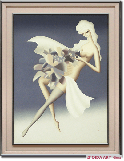 東郷青児 婦人像(20号) | 絵画など美術品の販売と買取 | 東京・銀座
