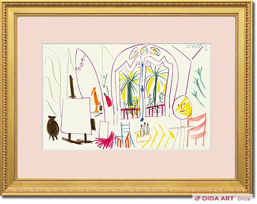 パブロ・ピカソ スケッチブックより アトリエX | 絵画など美術品の販売