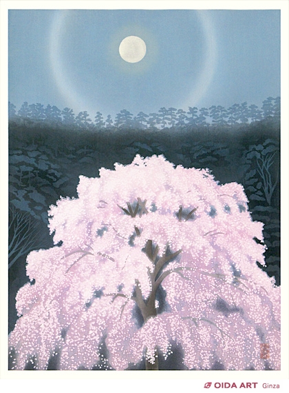 東山魁夷(新復刻画) 花明り (新復刻画) | 絵画など美術品の販売と買取
