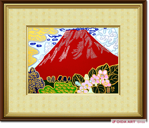 片岡球子 箱根うつぎの咲く頃（佐和子監修版） | 絵画など美術品の販売