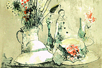 奥村土牛 吉野懐古 | 絵画など美術品の販売と買取 | 東京・銀座 おいだ美術