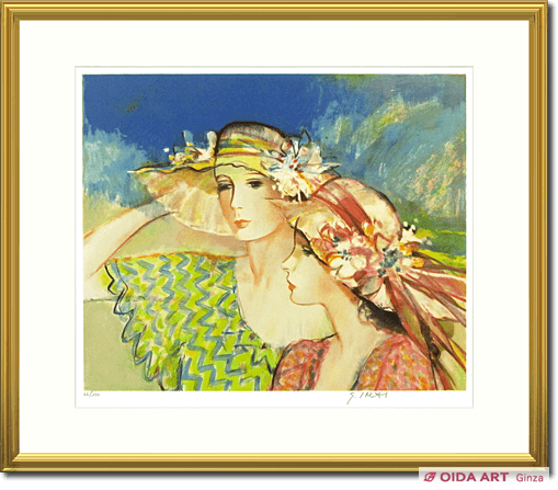 今井幸子 夏の日 | 絵画など美術品の販売と買取 | 東京・銀座 おいだ美術