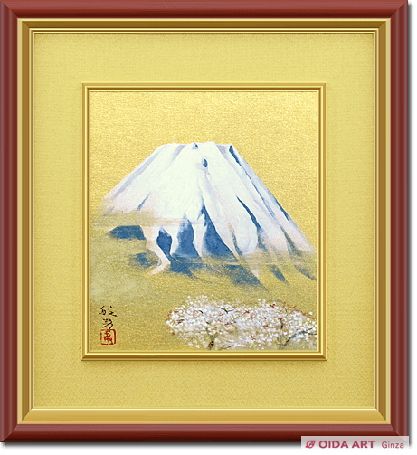 松尾敏男 櫻花富士 | 絵画など美術品の販売と買取 | 東京・銀座 おいだ美術