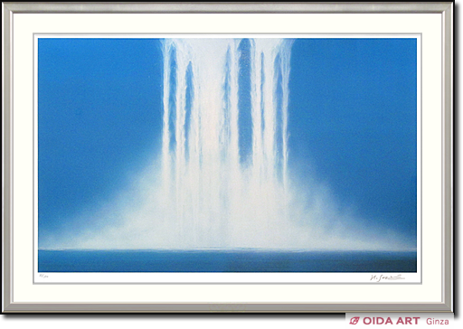 千住博 ウォーターフォール VII（#140/2004年）大判 | 絵画など美術品