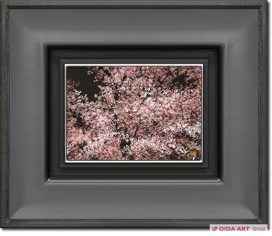 千住博 桜図 | 絵画など美術品の販売と買取 | 東京・銀座 おいだ美術