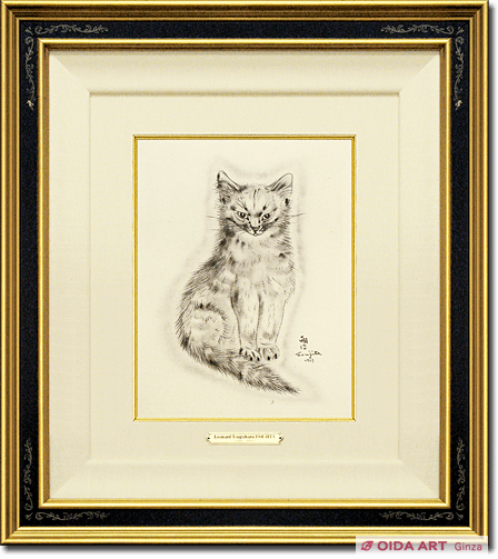 藤田嗣治 猫の本 ”メッサリーナ” | 絵画など美術品の販売と買取 | 東京