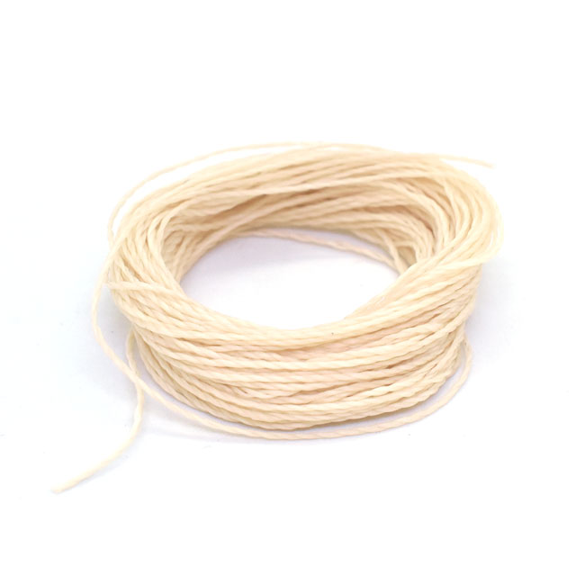 LINHASITA マクラメワックスコード 0.5mm（59819-01） 10m入 1.オフ
