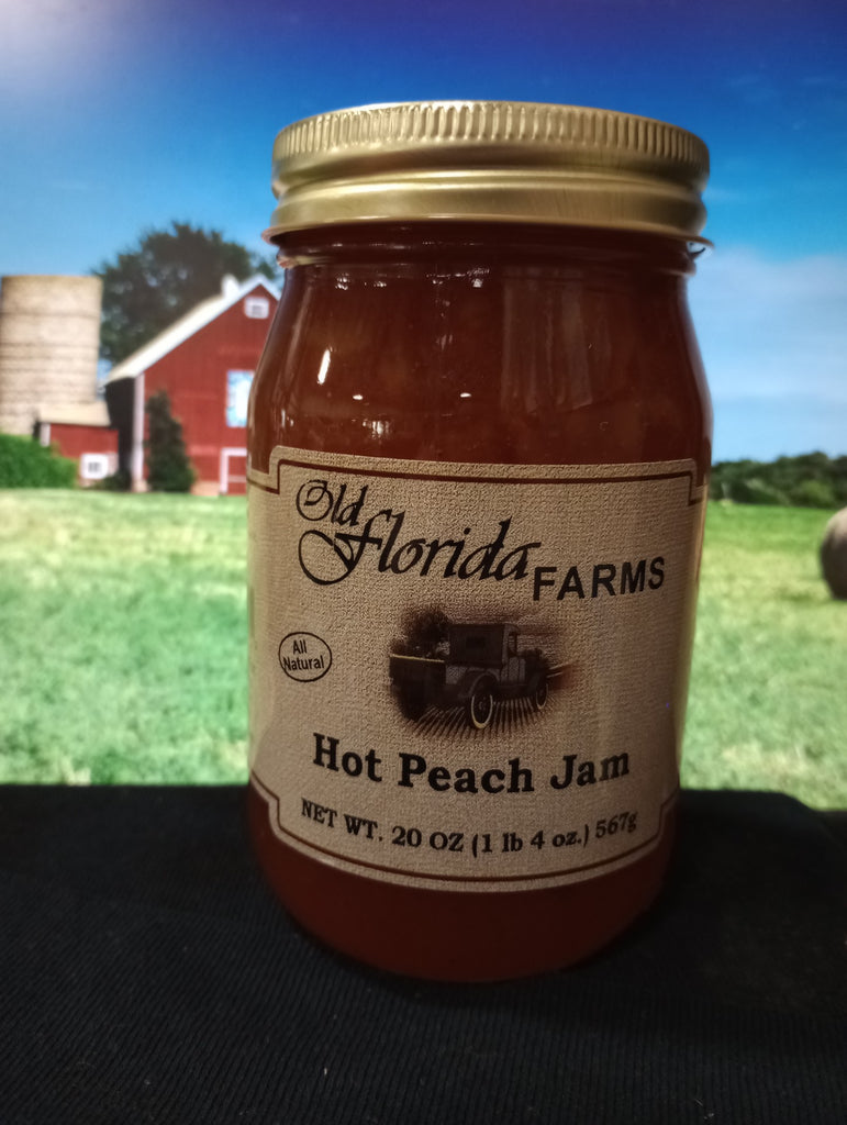 Hot Peach Jam – Old Florida Farms