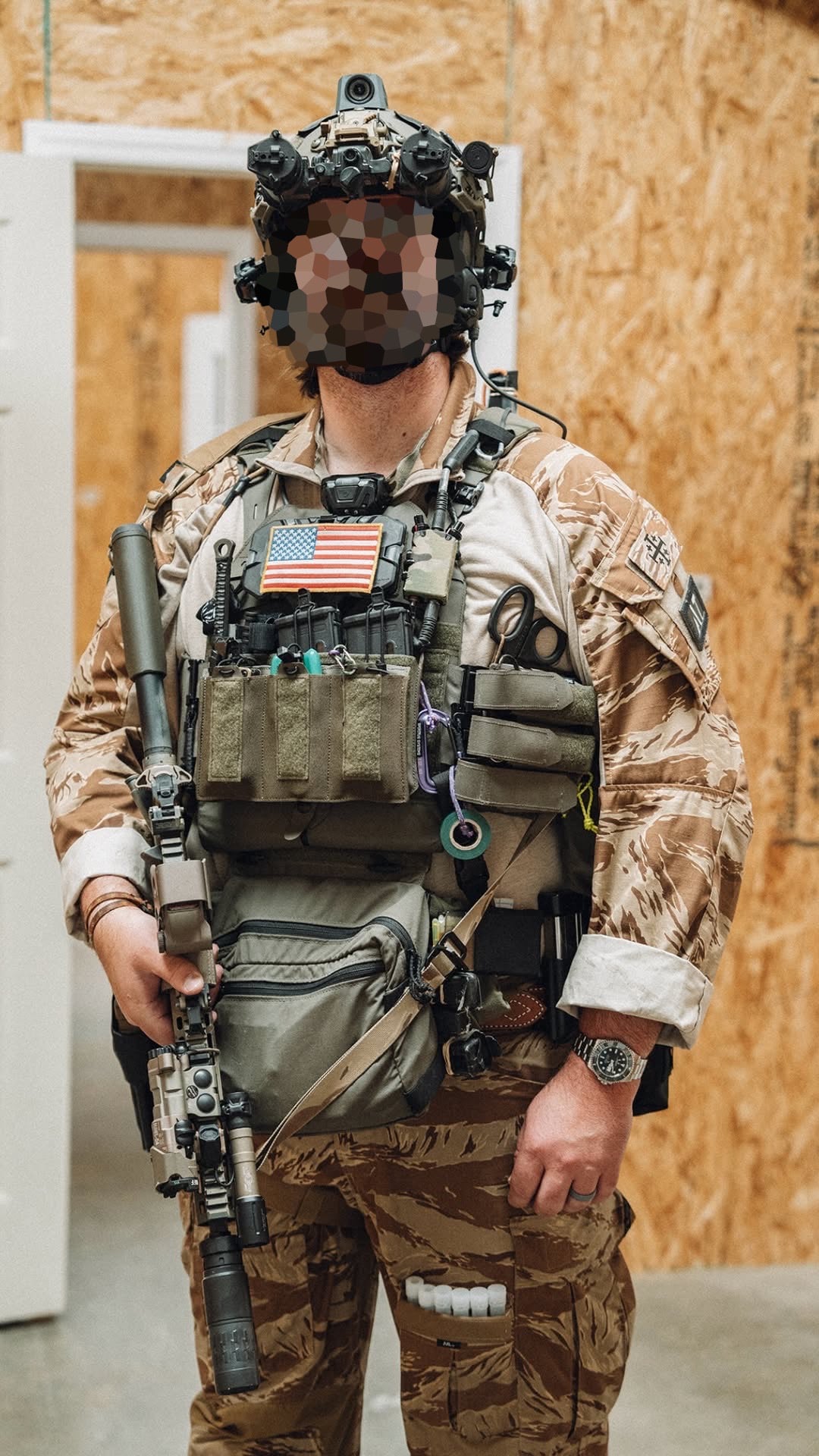 Crye Precision Desert Tiger Stripe G3 Combat Uniform