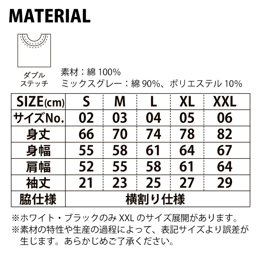 品番 5508-01 5.6オンス ビッグ シルエット Tシャツ – オリジナル
