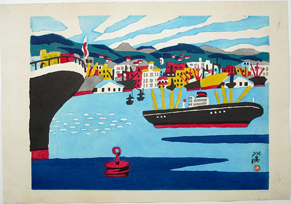 Kawanishi Hide (川西英) -- OsakaPrints.com -- Japanese Ukiyo-e