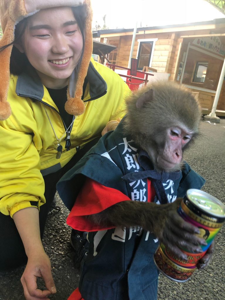 お猿さんの写真に、、、、、 | おさるランド＆アニタウン（日光さる軍団）