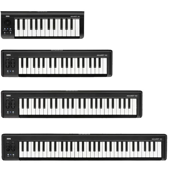 KORGのワイヤレスMIDIキーボードmicroKEY2 Airをご紹介いたします。