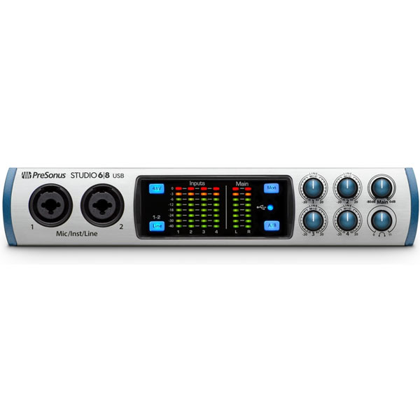 PreSonusの高音質でポータブル性に優れたオーディオインターフェイス