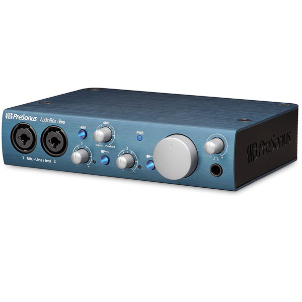 PreSonusコンパクトで高品質なオーディオインターフェイスAudioBox