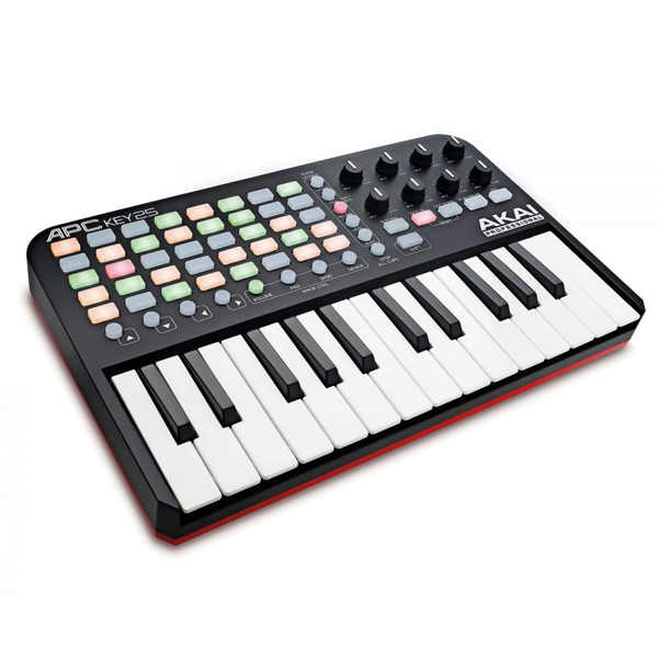 Ableton Liveとの連携が抜群なMIDIコントローラー APC KEY 25