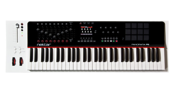 Nektar TechnologyのMIDIキーボード、Panorama P6のご紹介です。