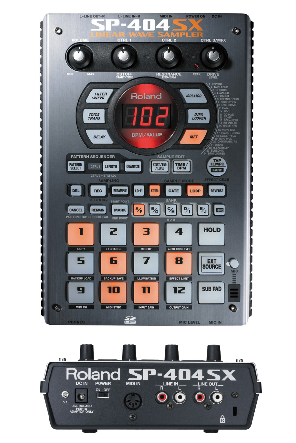 Roland/サンプラー/SP-404SX☆tunecoreチケット付属！ -DJ機材アナログ