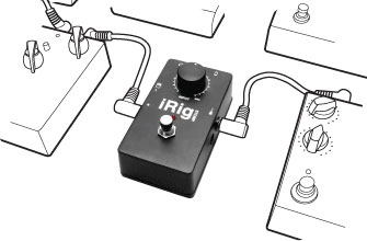 IK MULTIMEDIA/ギターインターフェース/iRig STOMP -DJ機材アナログ