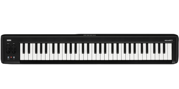 シンプルなデザイン、操作性のKORG人気MIDI鍵盤の新しいシリーズ