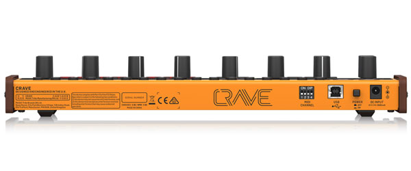BEHRINGERのセミモジュラーシンセサイザー「CRAVE」をご紹介いたします！