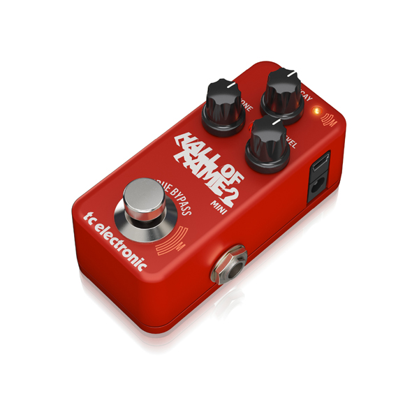 TC ElectronicのエフェクターHALL OF FAME 2 MINI REVERBをご紹介