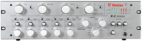 アウトレット品】Vestax/アナログミキサー/R-2+MCR-1☆定価の半額以下