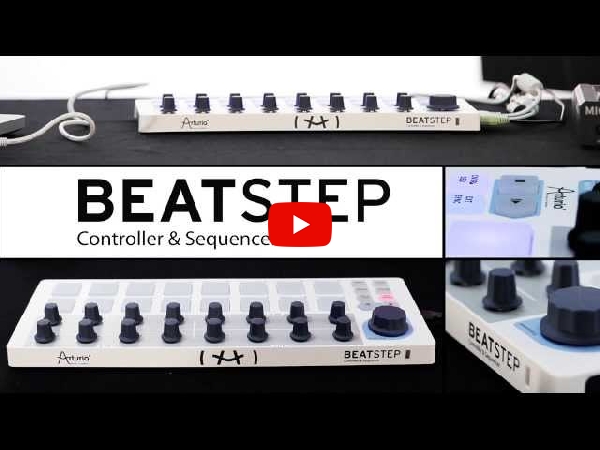 Arturia/MIDIコントローラー/BEAT STEP BLACK EDITION ☆購入特典