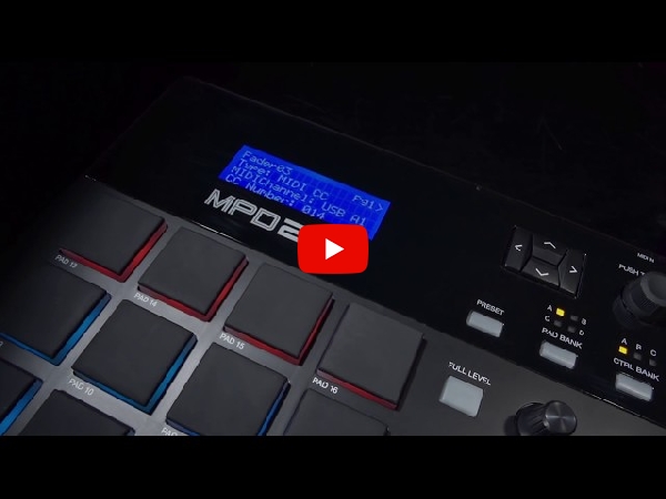 中古品】AKAI professional/USB・MIDIコントローラー/MPD226