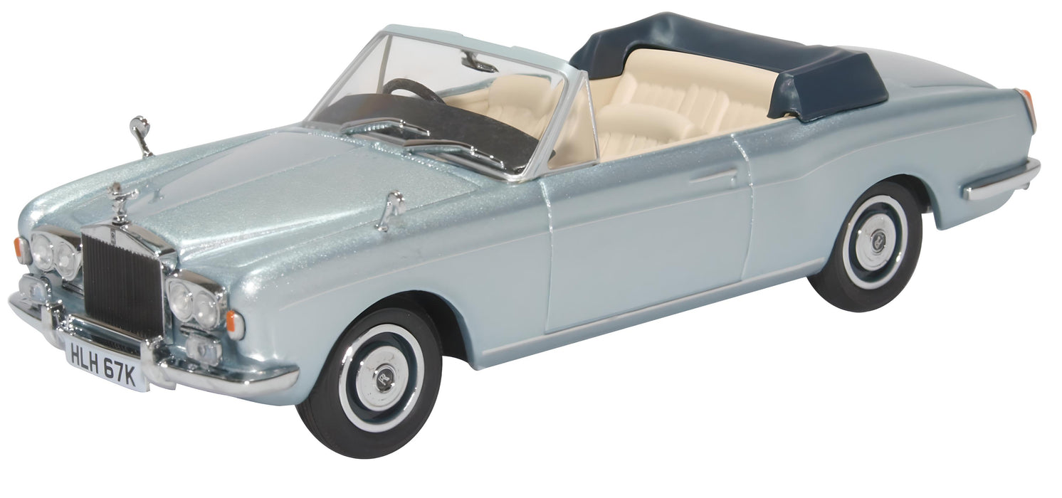 OXFORD DIECAST 1:43 Scale Rolls Royce Corniche Convertible MPW