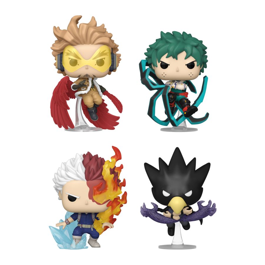 My Hero Academia - Hawks, Midoriya, Todoroki, Tokoyami US