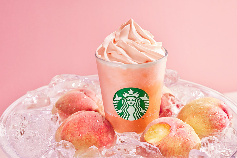 スタバに桃フラペが到来、8年目の夏定番が…「キター！」 | Lmaga.jp