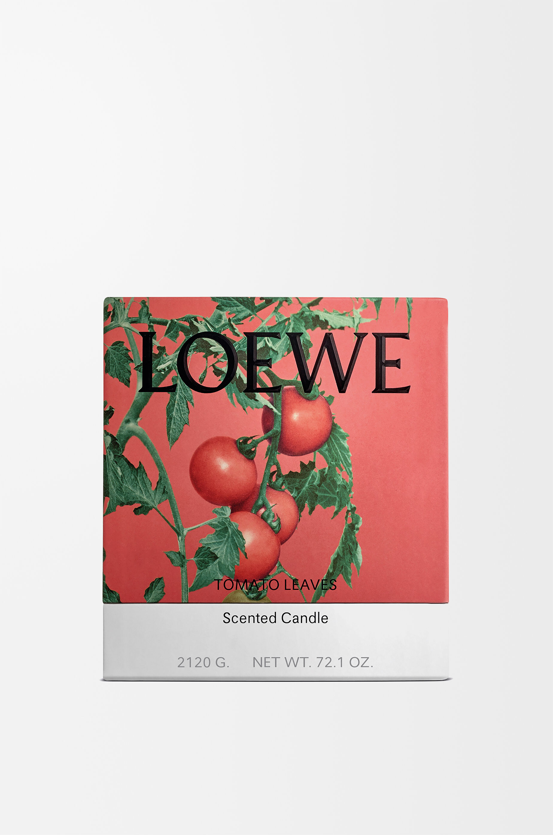 Large Tomato Leaves candle Red - LOEWE USA Official Website