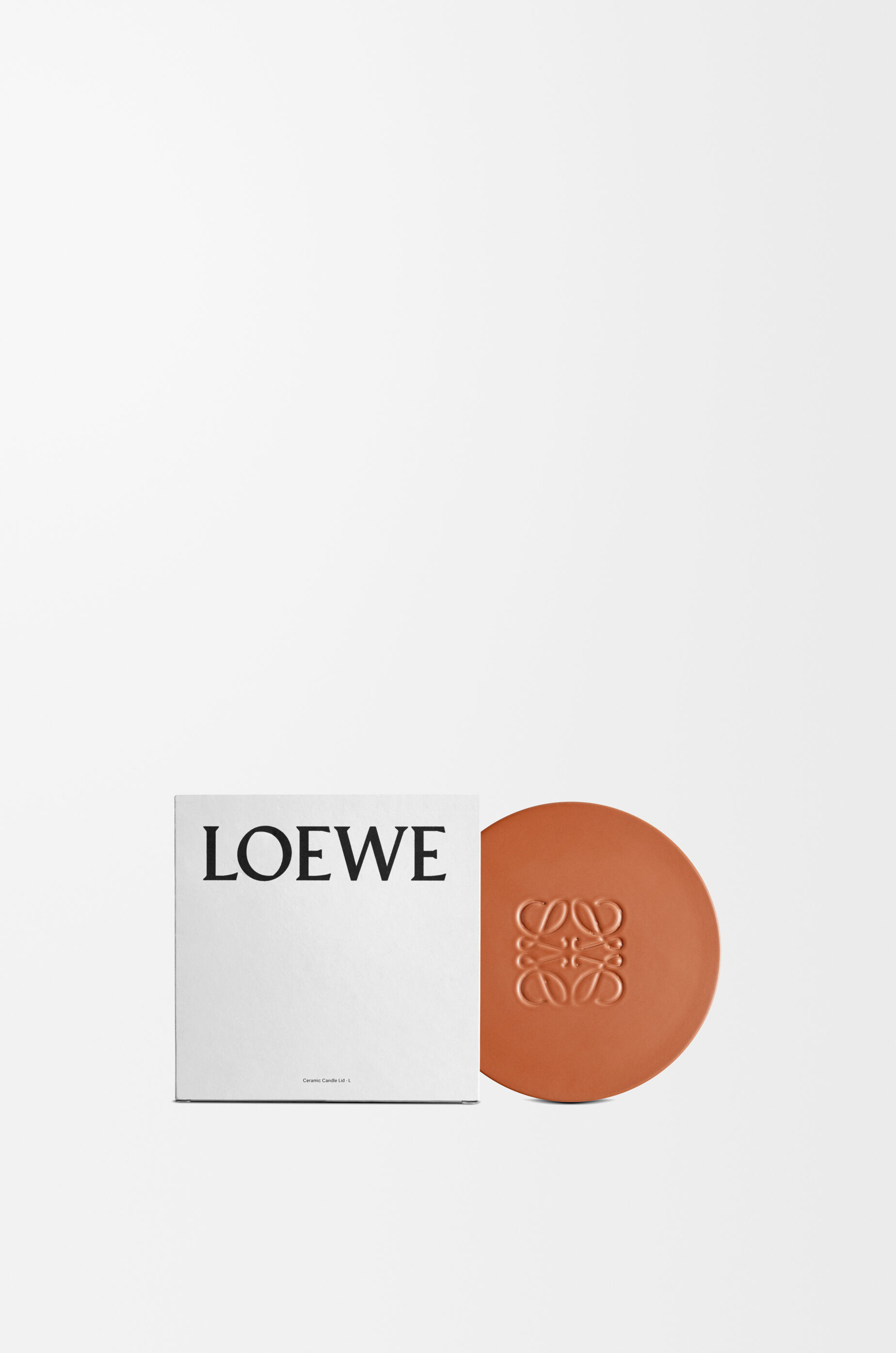 キャンドル リッド ラージ ブラウン - LOEWE Japan official website