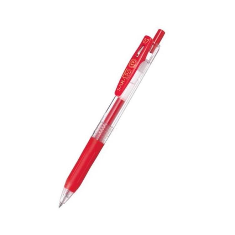 サラサクリップ 0.7mm ゲルインク 暖色系 レッド(レッド
