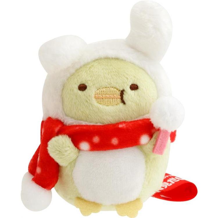 手乗りぬいぐるみ ぺんぎん？ 雪見だいふく×すみっコぐらし