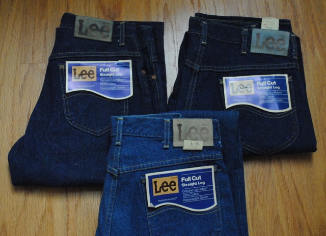 70年代後半-80年代前半 デッドストック Lee 200 ディテール比較