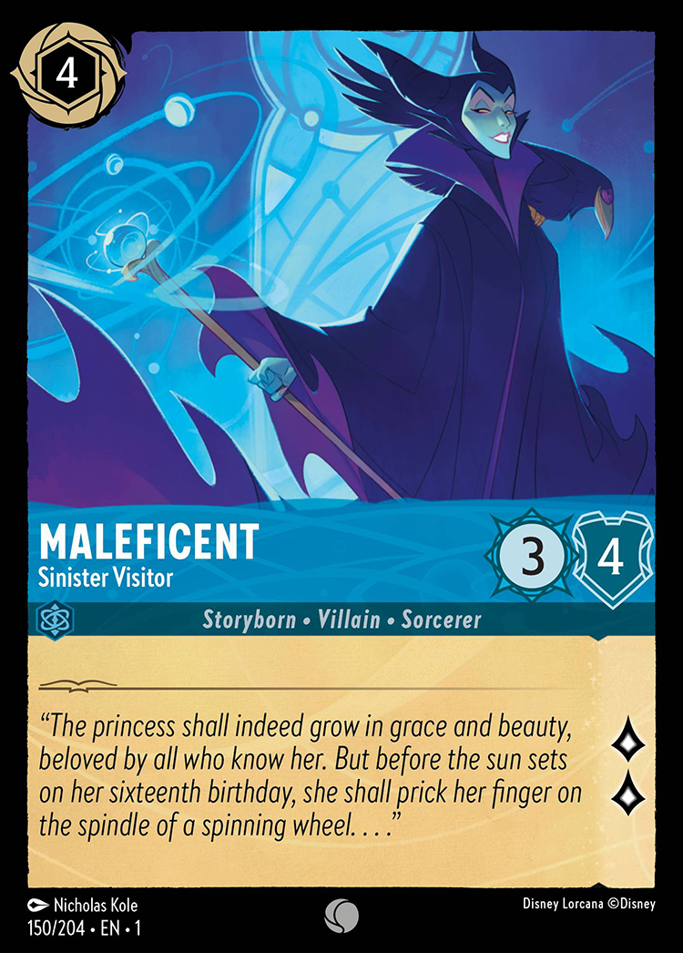 Maleficent The First Chapter Lorcana Card | Lorcanawiz