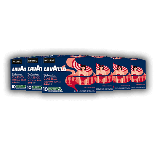 Dolcevita Classico Keurig K-Cup® - Single Serve Coffee Pods x60