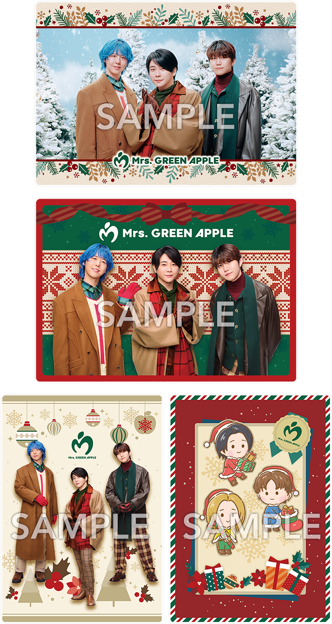 オリジナルビジュアルシートがもらえる！｜Mrs. GREEN APPLE