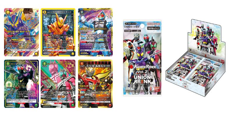 イメージ公開】「UNION ARENA ブースターパック 仮面ライダー Vol.2