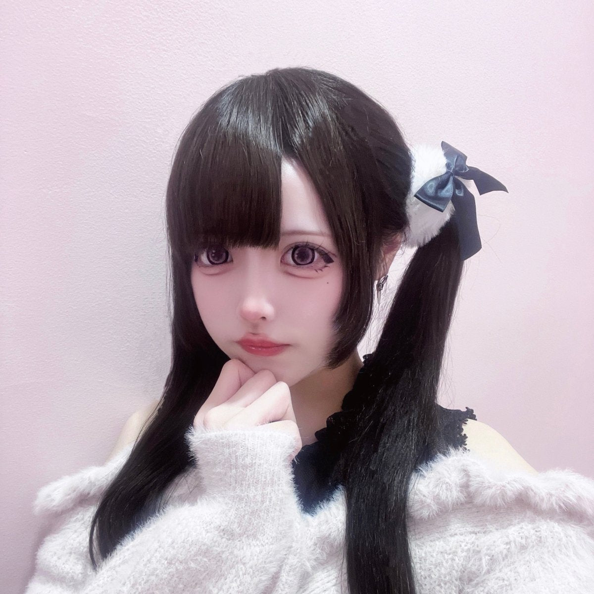 ふわふわボアリボンヘアゴム- LAFARY ONLINE