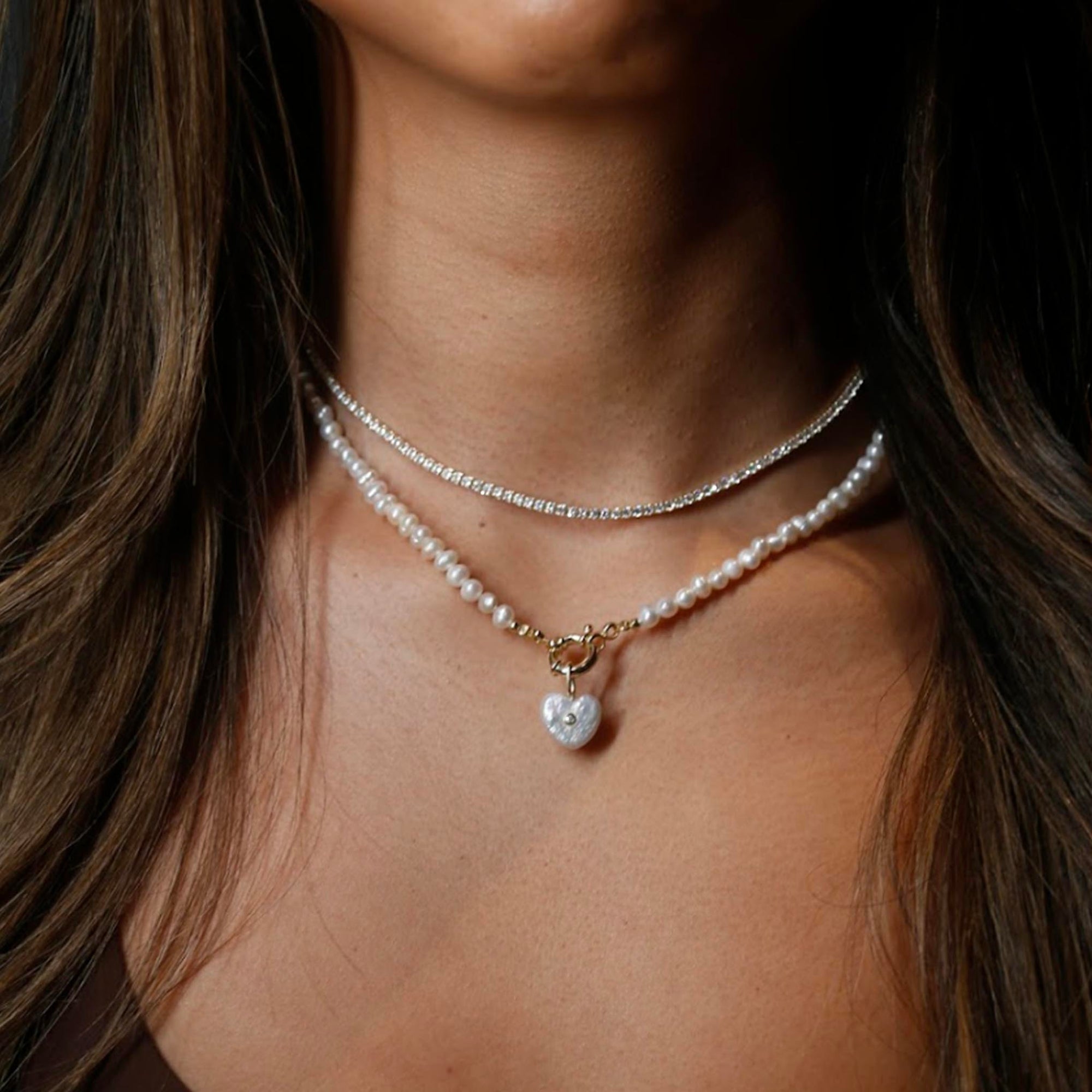 Diamond Dazzle Tennis Necklace - La Kaiser