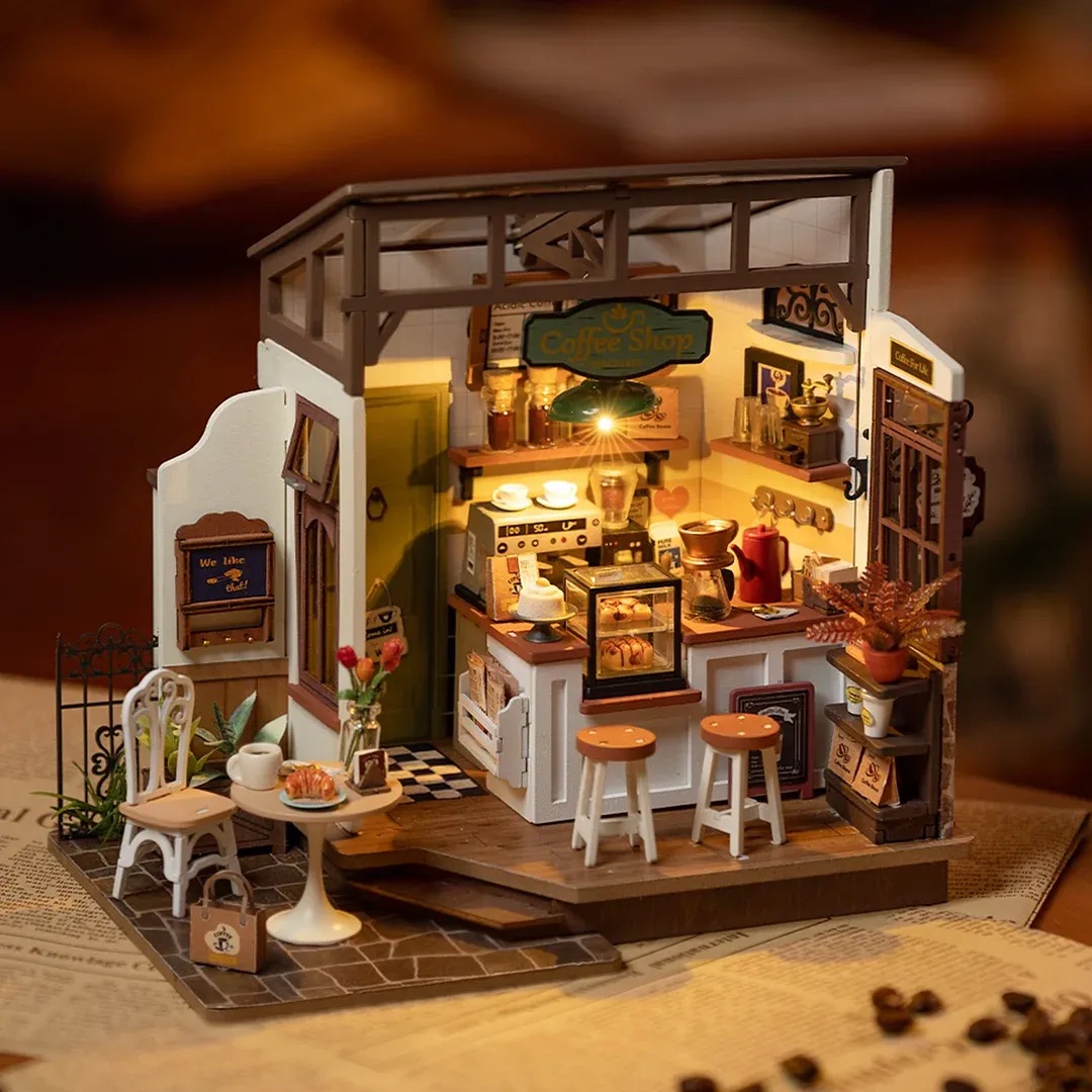 Rolife】 No.17 喫茶店 カフェ cafe DIY ミニチュア ドールハウス