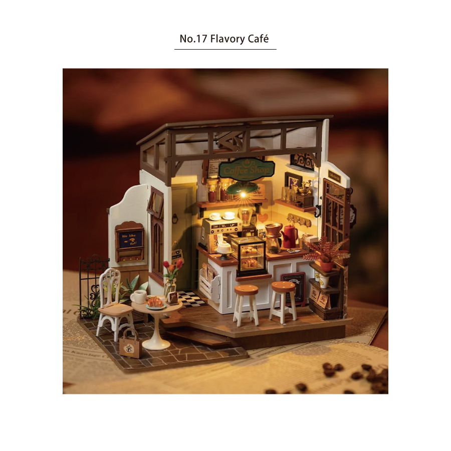 Rolife】 No.17 喫茶店 カフェ cafe DIY ミニチュア ドールハウス