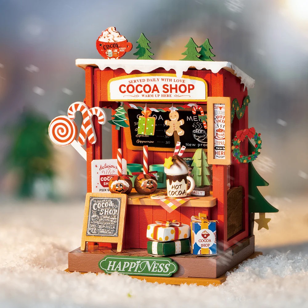 Rolife】 クリスマス ココアショップ Christmas Cocoa Shop DIY